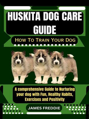 cover image of Huskita Dog care guide